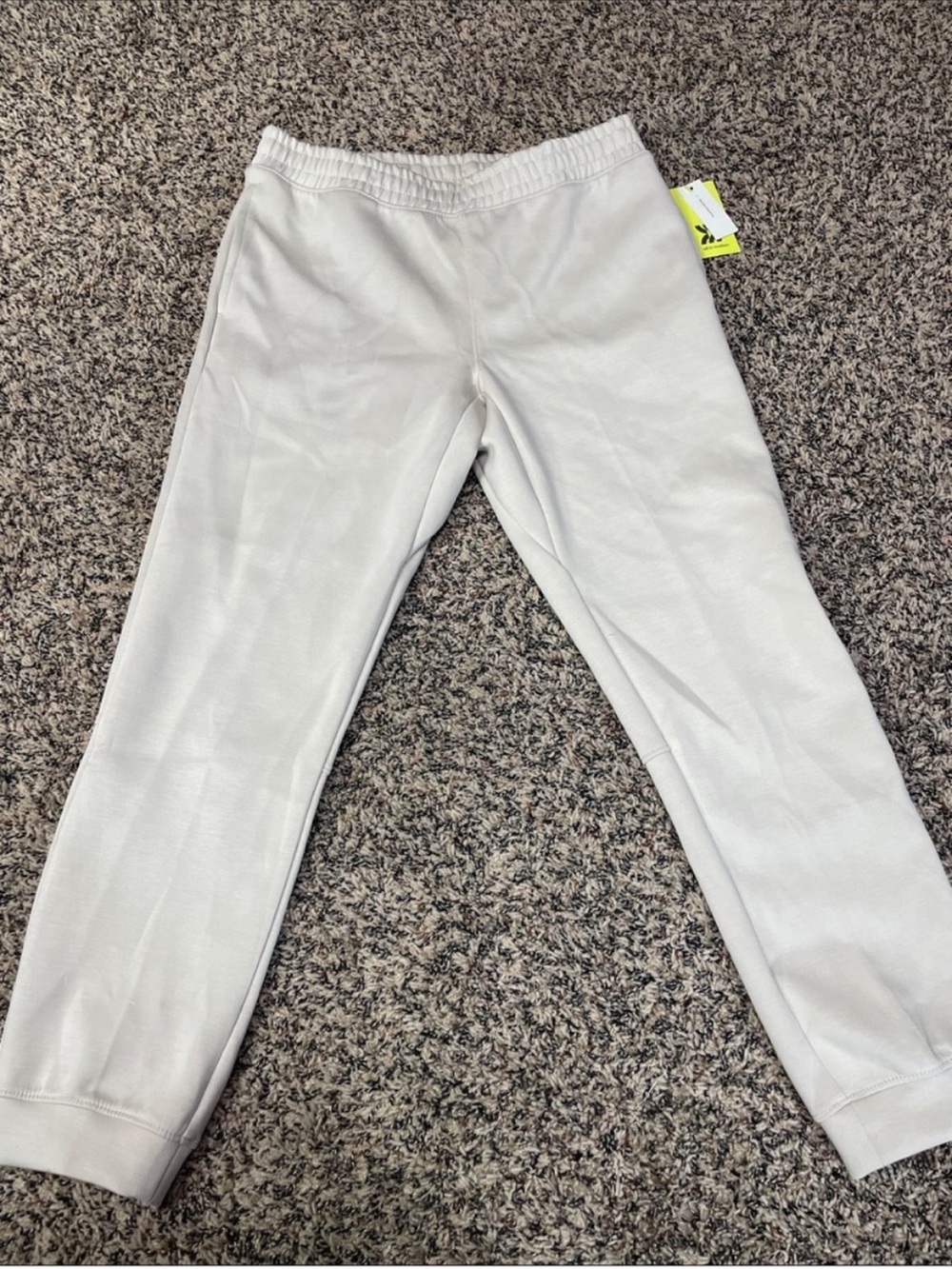 All In Motion Mesh Space Jogger Beige Boys L (10/12) NWT